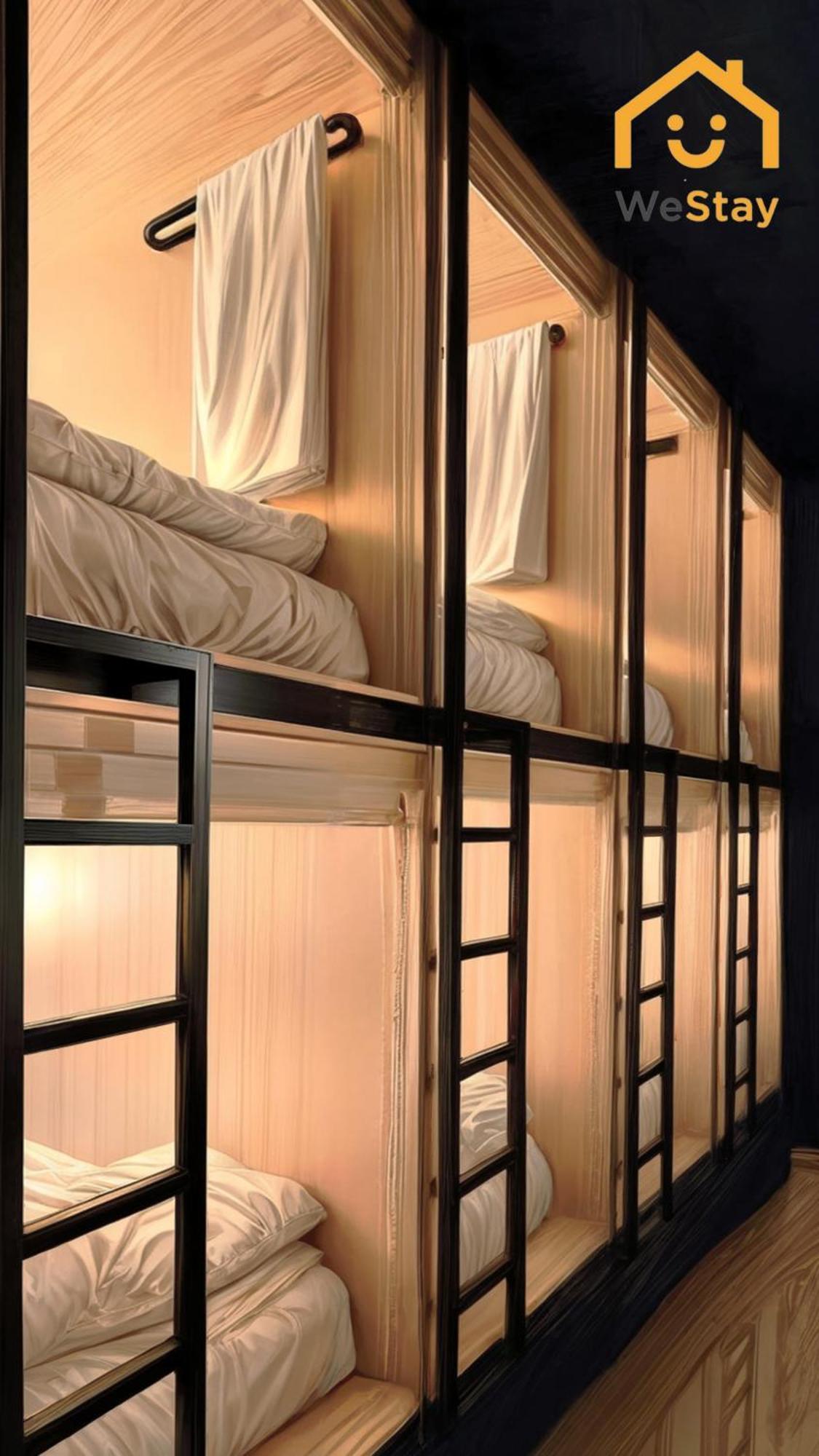 Westay Capsule Hostel Dubai Eksteriør billede